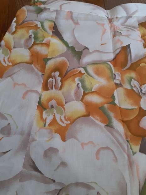 花柄ロングスカート　日本製　１１BR_画像4