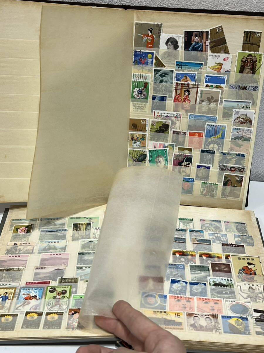 日本の切手まとめ 一部海外切手 消印/使用済み 日本郵便 航空切手 コレクション 現状品 サイズ60_画像4