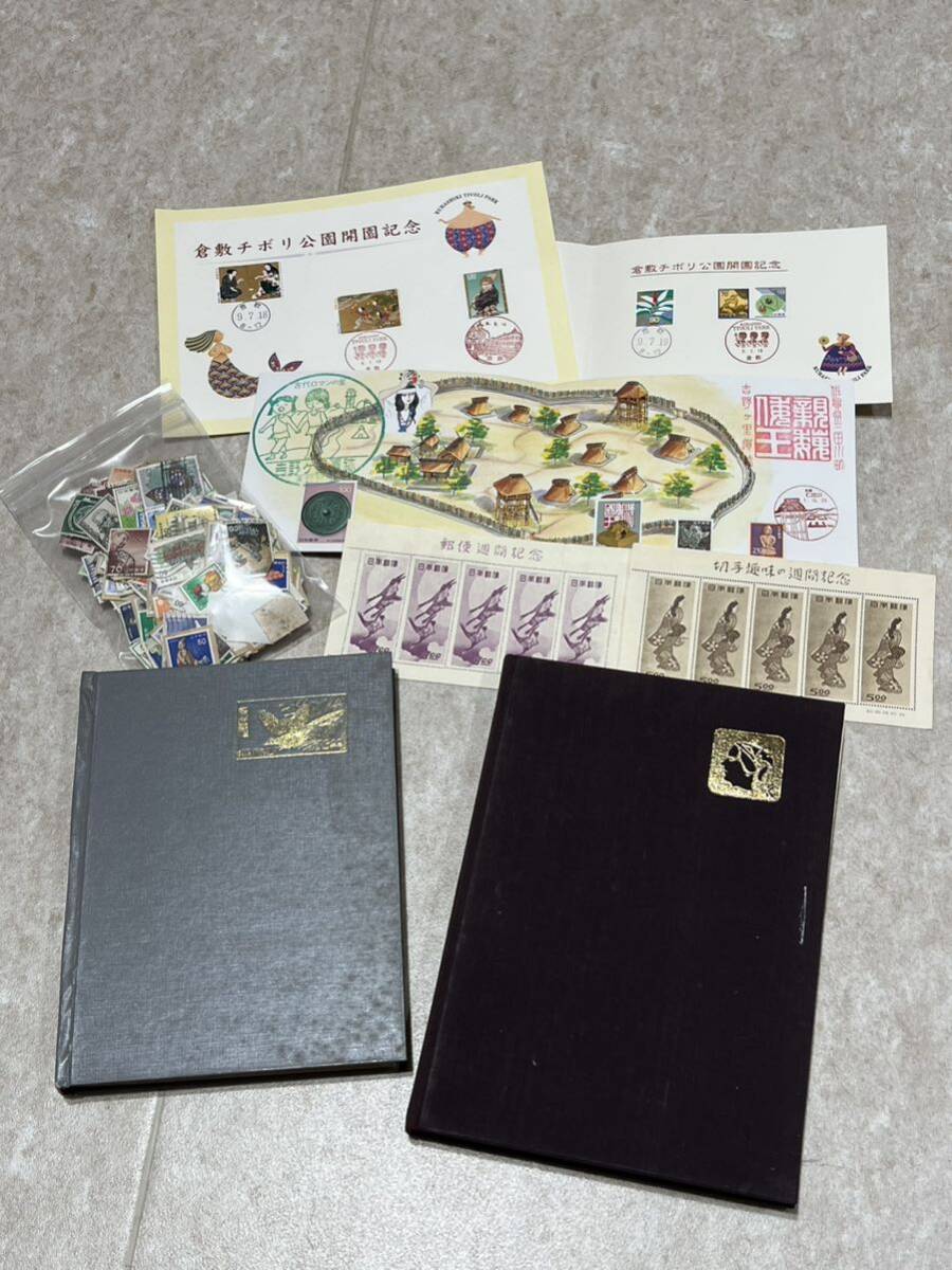 日本の切手まとめ 一部海外切手 消印/使用済み 日本郵便 航空切手 コレクション 現状品 サイズ60_画像1