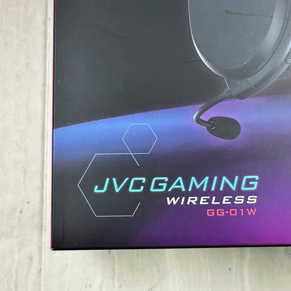 新品・在庫処分品 JVCケンウッド ワイヤレスゲーミングヘッドセット GG-01Wの画像2