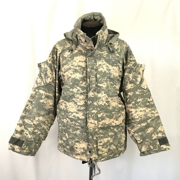CA industries★USA/米軍/モッズコート/ミリタリーブルゾン/パーカー【size -M/カーキ/迷彩柄】Coats/Jumpers/8418-03-229-1387◆XBH110_画像1