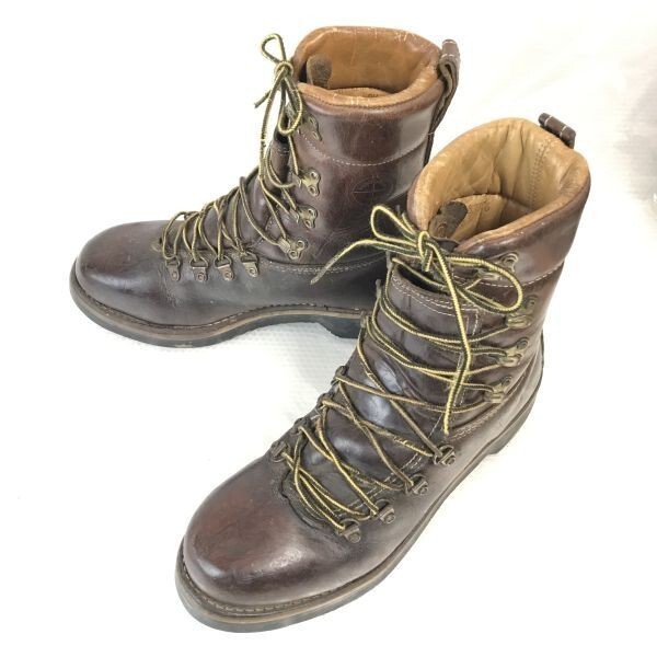 日本に 70s-80s?/Vintage★Herman Survivors/ハーマン★本革/マウンテンブーツ/トレッキングシューズ【9/26.5-27.0/茶/BROWN】Shoes◆pWB79-1 26.5cm