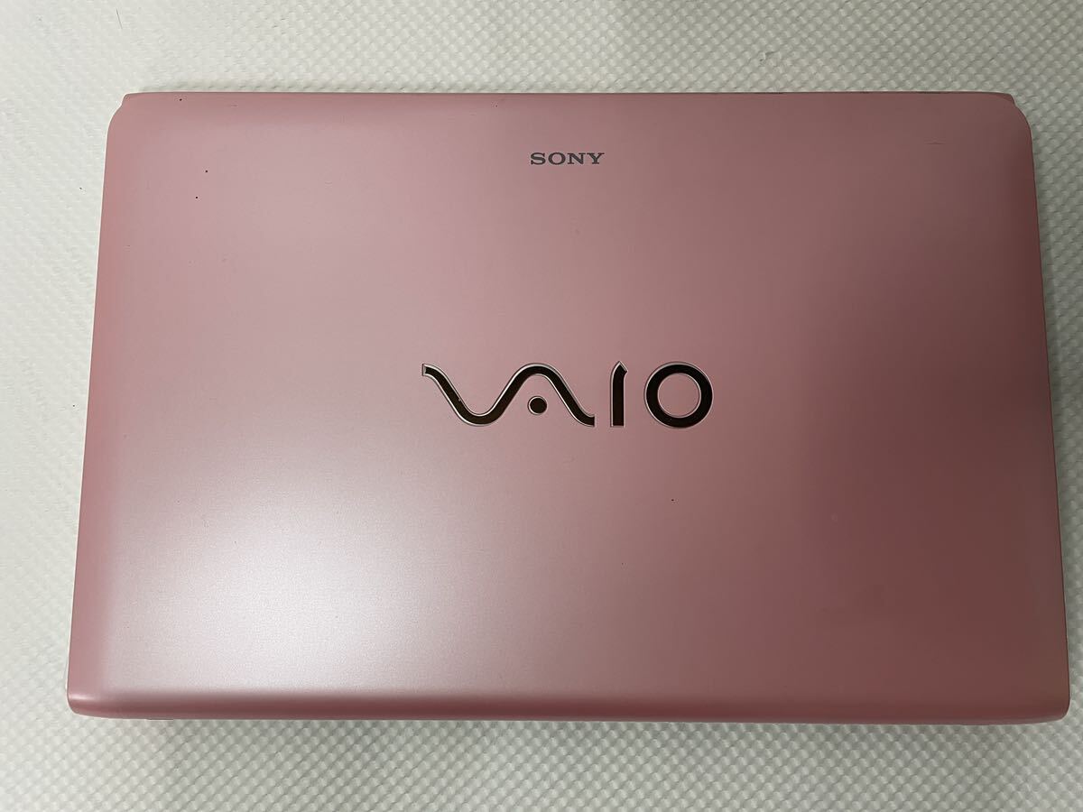 ●SONY ソニー VAIO バイオ 15.5インチ ピンク ノートPC Core i5 2.5GHz メモリ4GB SVE151B11N OS無し_画像3