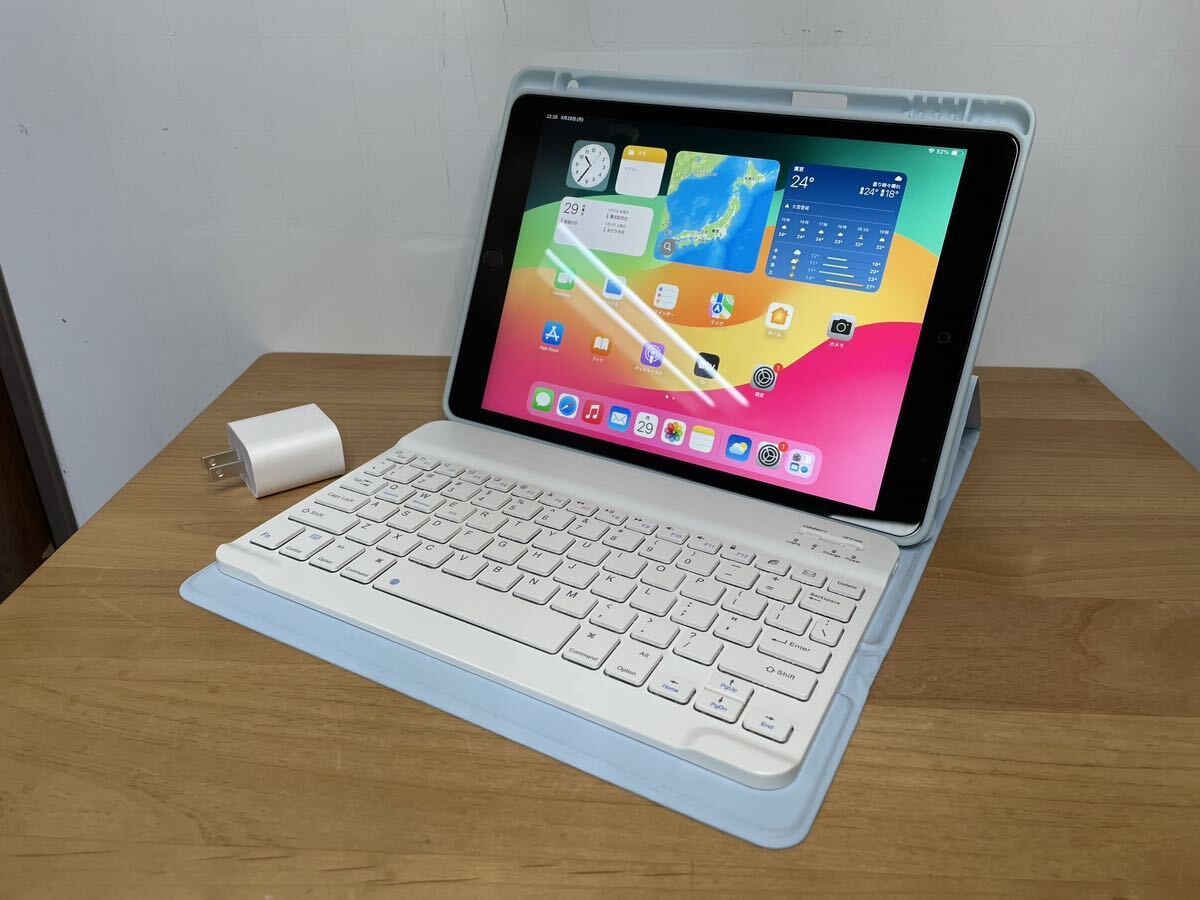 **Apple iPad no. 9 поколение 64GB серебряный Apple iPad планшет iOS покрытие клавиатура имеется 
