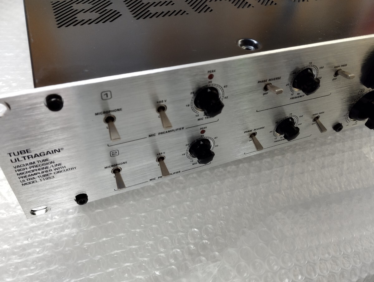 BEHRINGER マイクプリアンプ TUBEの画像4