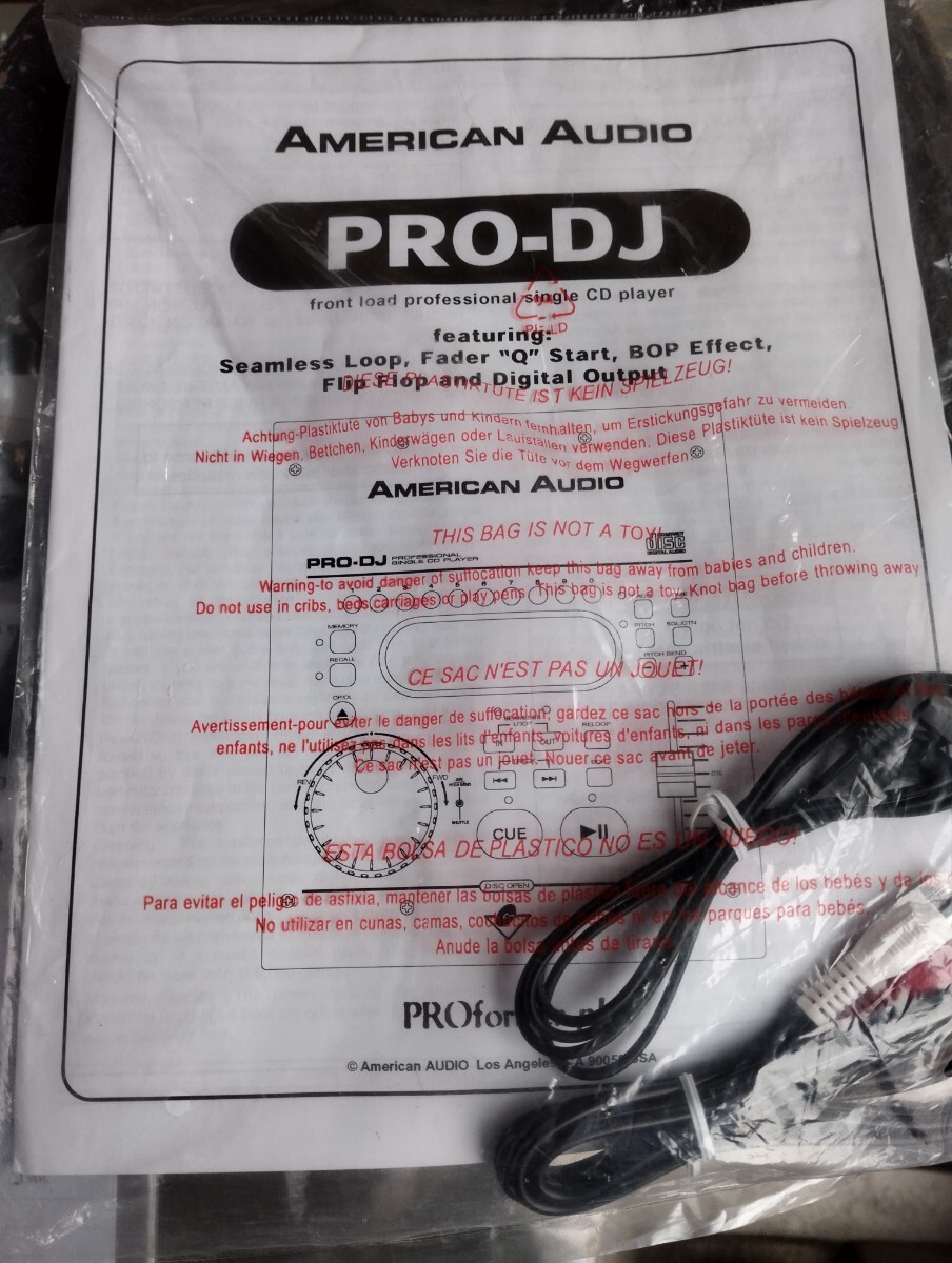 AMERICAN AUDIO PRO-DJ 2　Q-D2 1