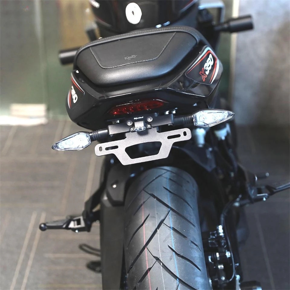 Harley ハーレー X350 フェンダーレスキット ナンバー灯付き Harley-Davidson カスタムパーツ ハーレーダビッドソンの画像2