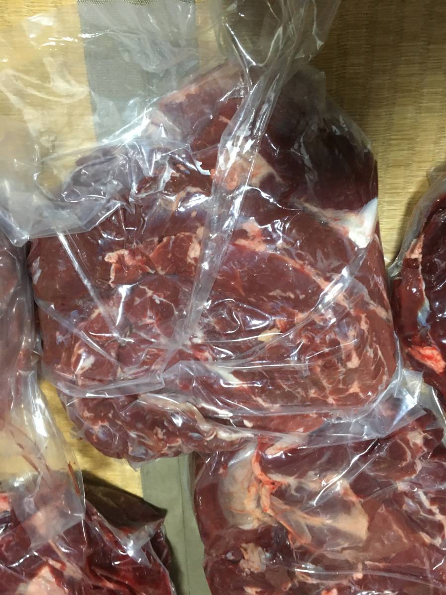 鹿肉 冷凍 29kg ペットフードの画像3