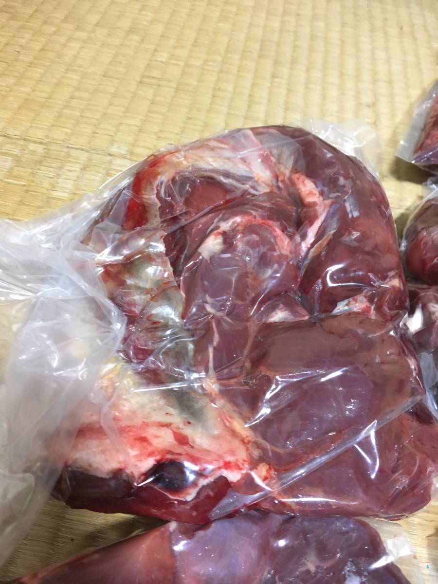 鹿肉 冷凍 29kg ペットフードの画像8