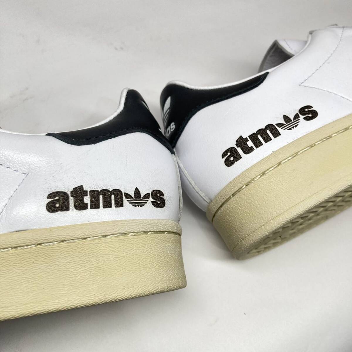  unused! limitation! 21 made adidas Originals × atmos leather white black 26.5cm FV2831 / Adidas a Tomos super Star 