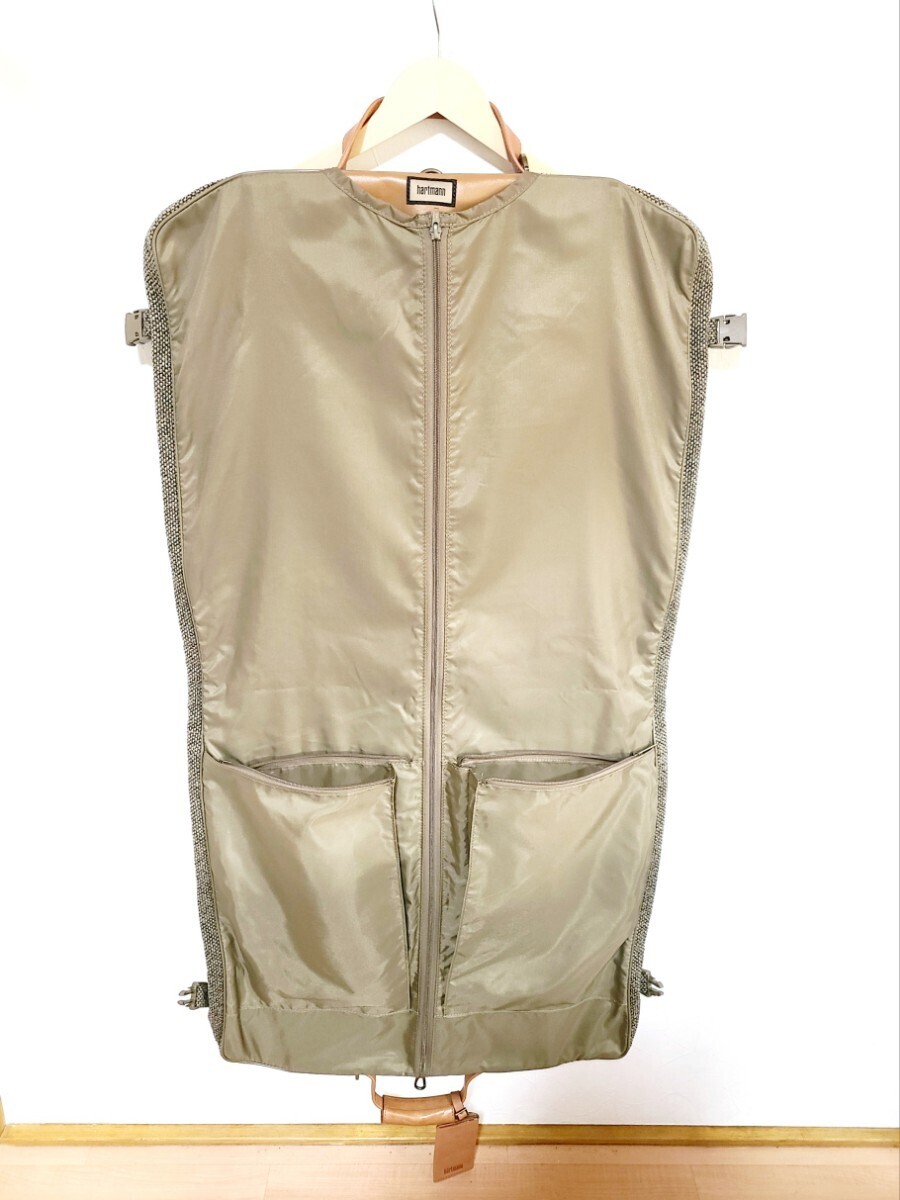 CbA89LL Hartmann Heart man garment bag suitcase tsi-do bell ting traveling bag men's beige group 