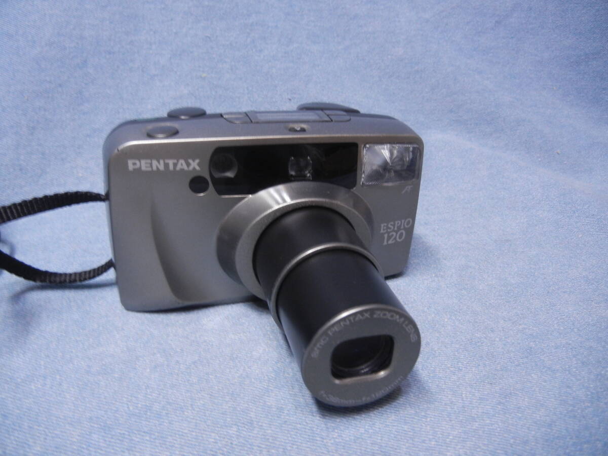 PENTAX ペンタックス ESPIO 120　レンズ： 28mm-120mm コンパクトフィルムカメラ 通電 シャッター 動作確認_画像4