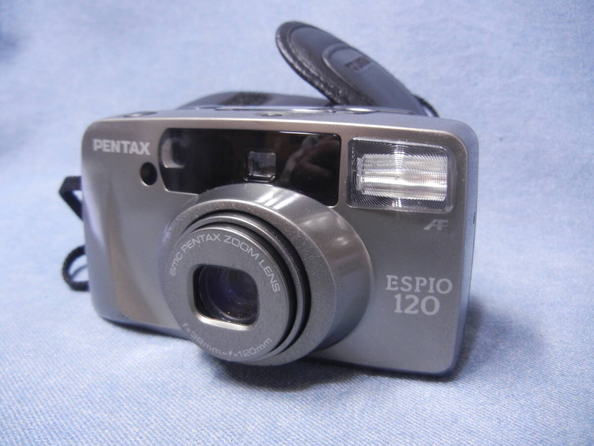 PENTAX ペンタックス ESPIO 120　レンズ： 28mm-120mm コンパクトフィルムカメラ 通電 シャッター 動作確認_画像5