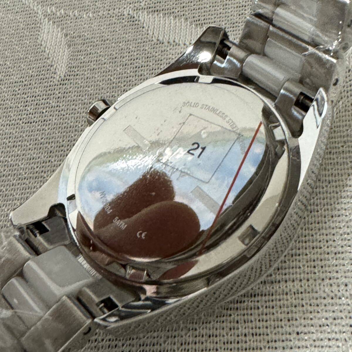 DKNY ダナキャランニューヨーク 腕時計 34mm NY2904 未使用 シルバー×ホワイト_画像5