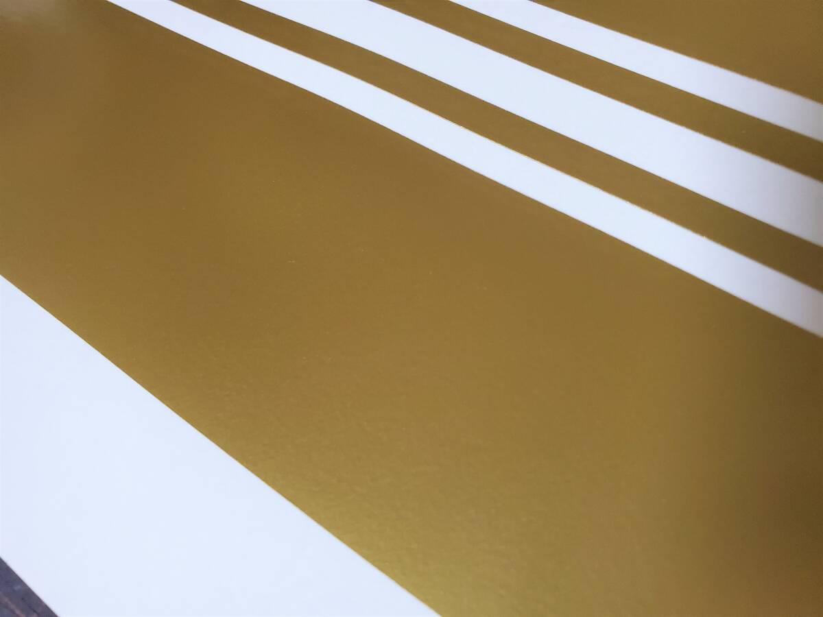 バリオス 1型(A) 2型(B)・GSX250FX 全年式共通 タイガーライン デカールセット 1色タイプ ゴールド（金）色変更可 外装ステッカーの画像2