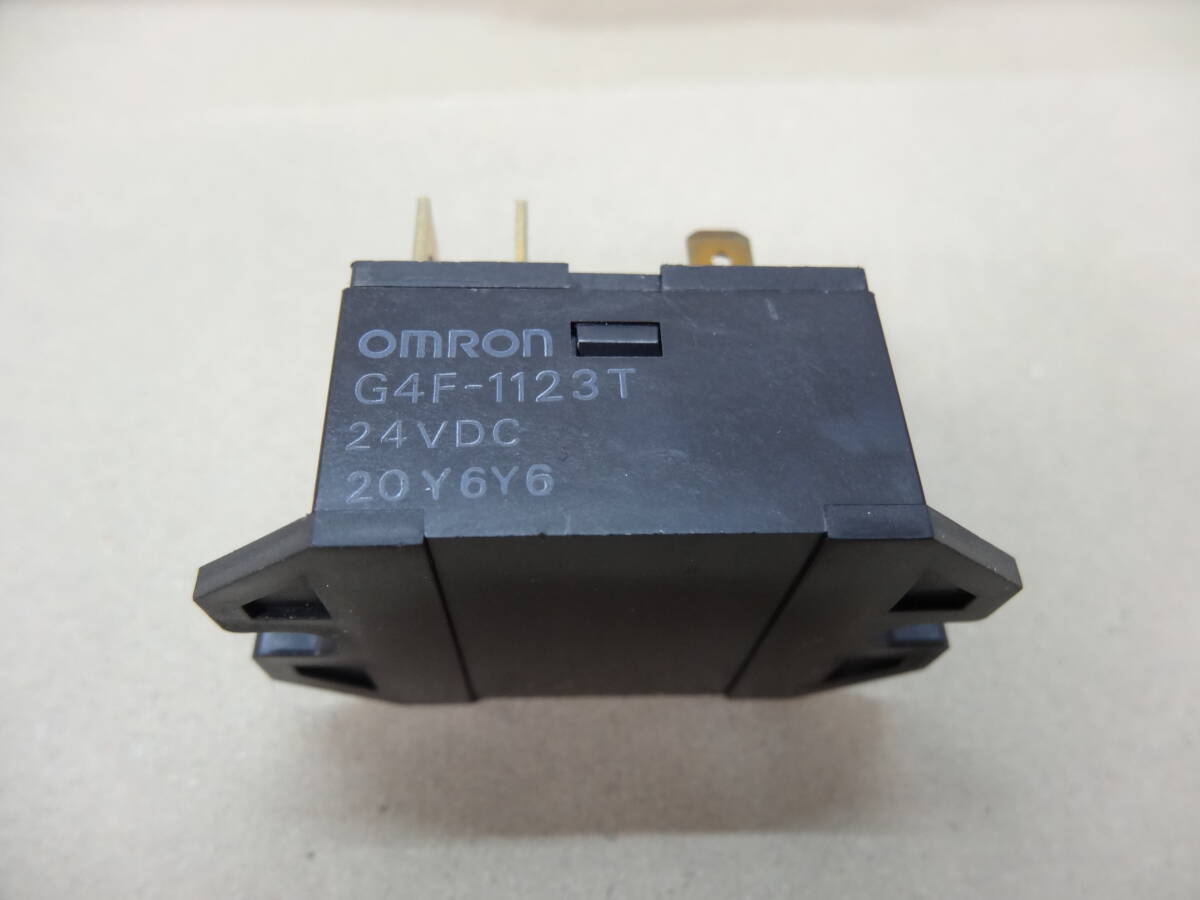 17496■OMRONオムロン パワーリレー 5個まとめて G4F-1123T 未使用保管品 ■の画像7