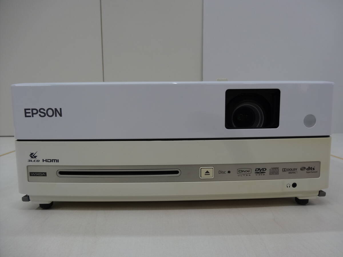17210■EPSONエプソン ホームプロジェクター DVDプレイヤー内蔵モデル EH-DM30 中古 ■の画像7