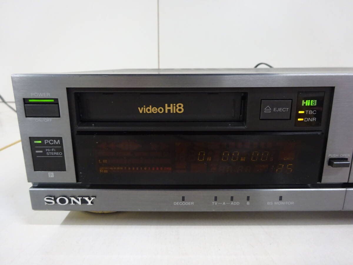 17524■ソニー ビデオカセットレコーダー videoHi8 EV-BS3000 中古 ■の画像6