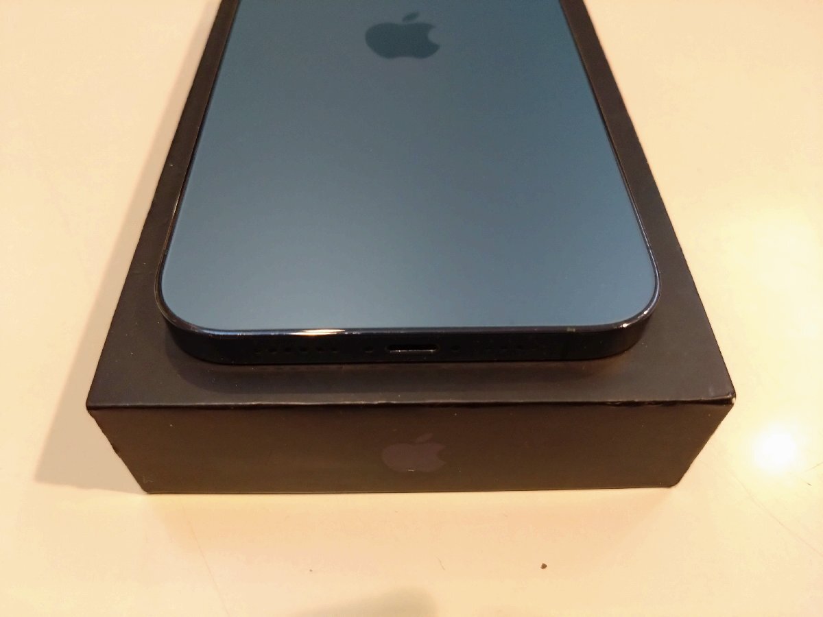 SIMフリー☆Apple iPhone12 Pro Max 512GB ブルー 中古品☆の画像3