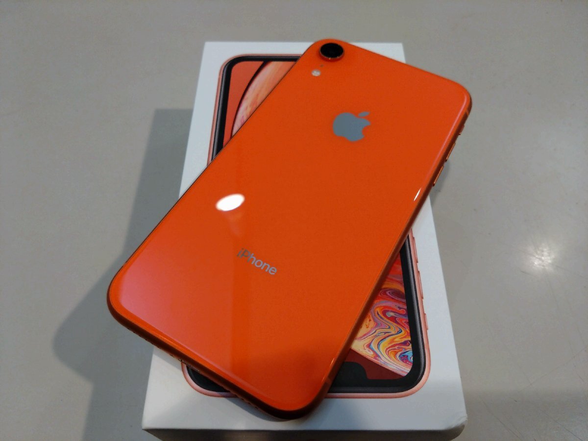 SIMフリー☆Apple iPhoneXR 64GB レッド 美品☆_画像2