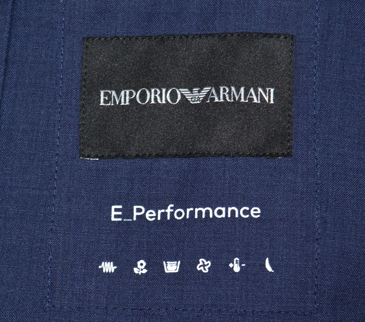 未使用品 新品級 春秋 ジョルジオアルマーニジャパン取り扱い EMPORIO ARMANI アルマーニ コート 48 ライトアウター オーバーサイズ メンズの画像3