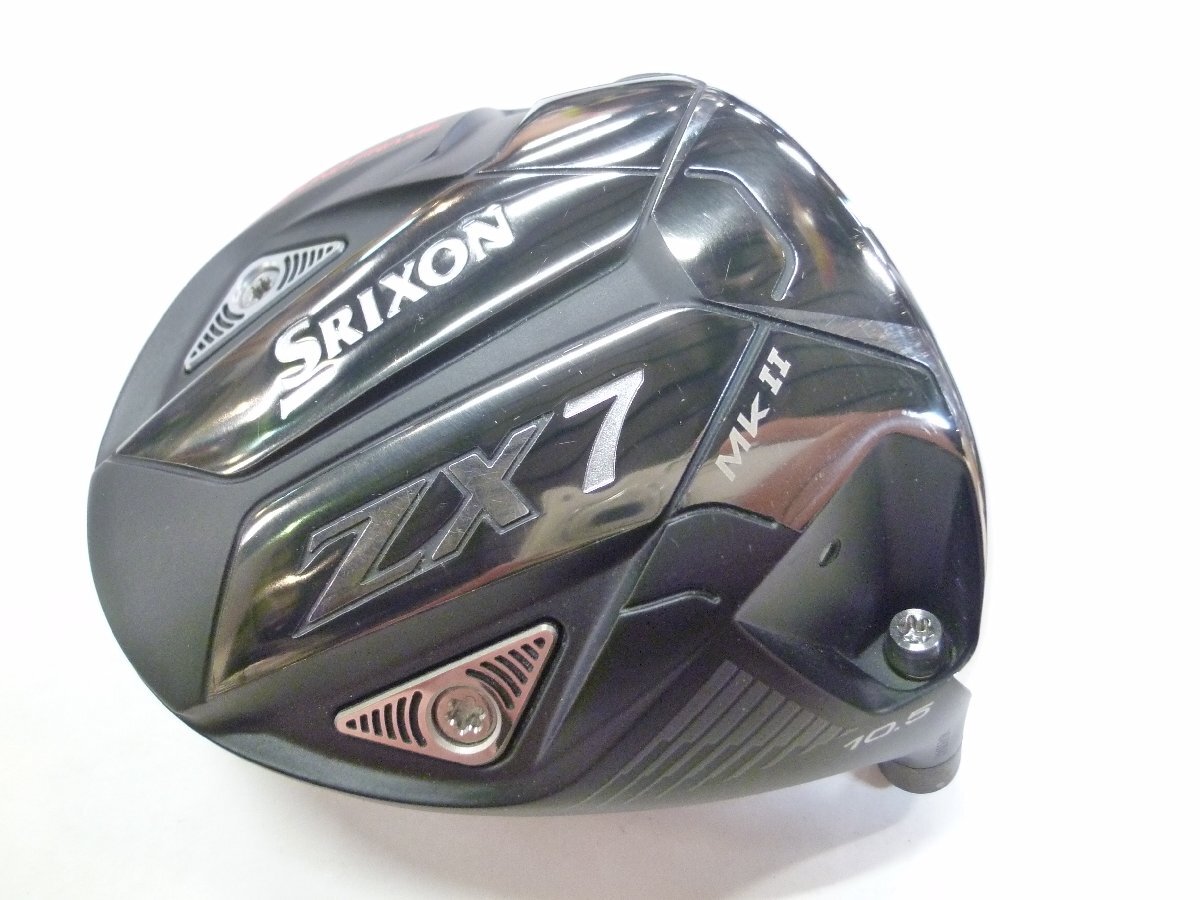 訳あり 中古良品 スリーブ付 ヘッド単品DUNLOP ダンロップSRIXONスリクソンZX7 MkII ドライバー用 ヘッド パーツ 10.5度*MP@1*N*223_画像1