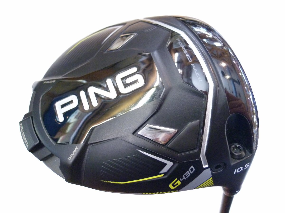 中古良品 US仕様 PING ピン G430 MAX ドライバー 純正ALTA CB BLACK 55カーボン【S】10.5度*MP@1*V*223_画像1