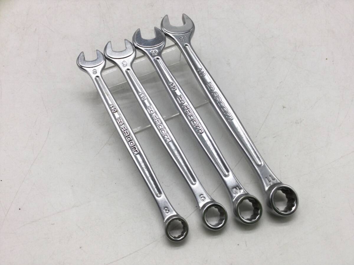 [ receipt issue possible ]0FACOM/fa com combination wrench 4 pcs set 440 [ITAEEF1DEEPO]