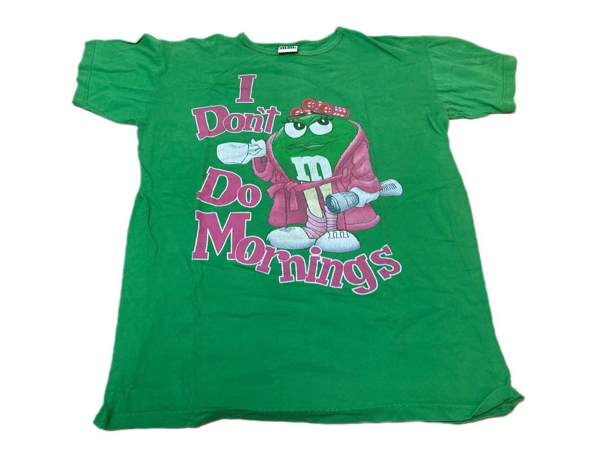 m&m 90s y2k 公式 Tシャツ L 緑 アーカイブ ビンテージ 男女兼用 m&m 90s y2k 公式 Tシャツ L 緑 アーカイブ ビンテージ 男女兼用