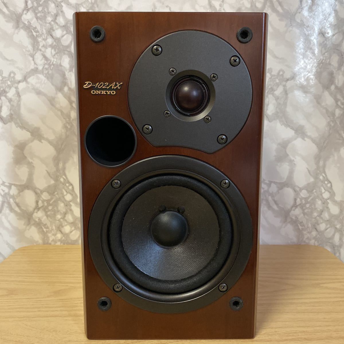 ONKYO D-102AX D-102AX LTD 用 NEW クロス エッジ ブラック 2枚 実機装着確認済み！の画像2