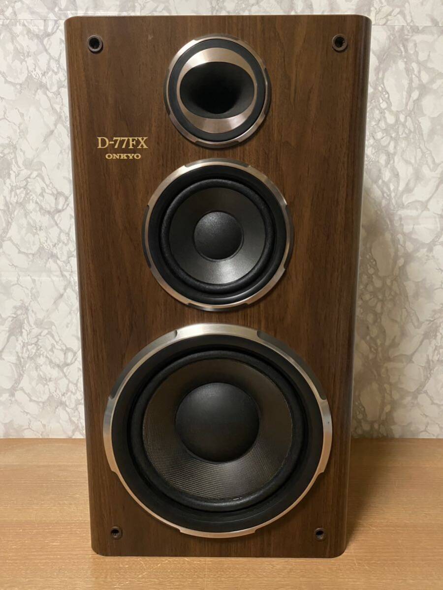 ONKYO D-77FX D-77FXII ウーハー 用 NEW クロス エッジ ブラック2枚 スコーカー 用 NEW クロス エッジ ブラック 2枚 4枚セット！_画像2