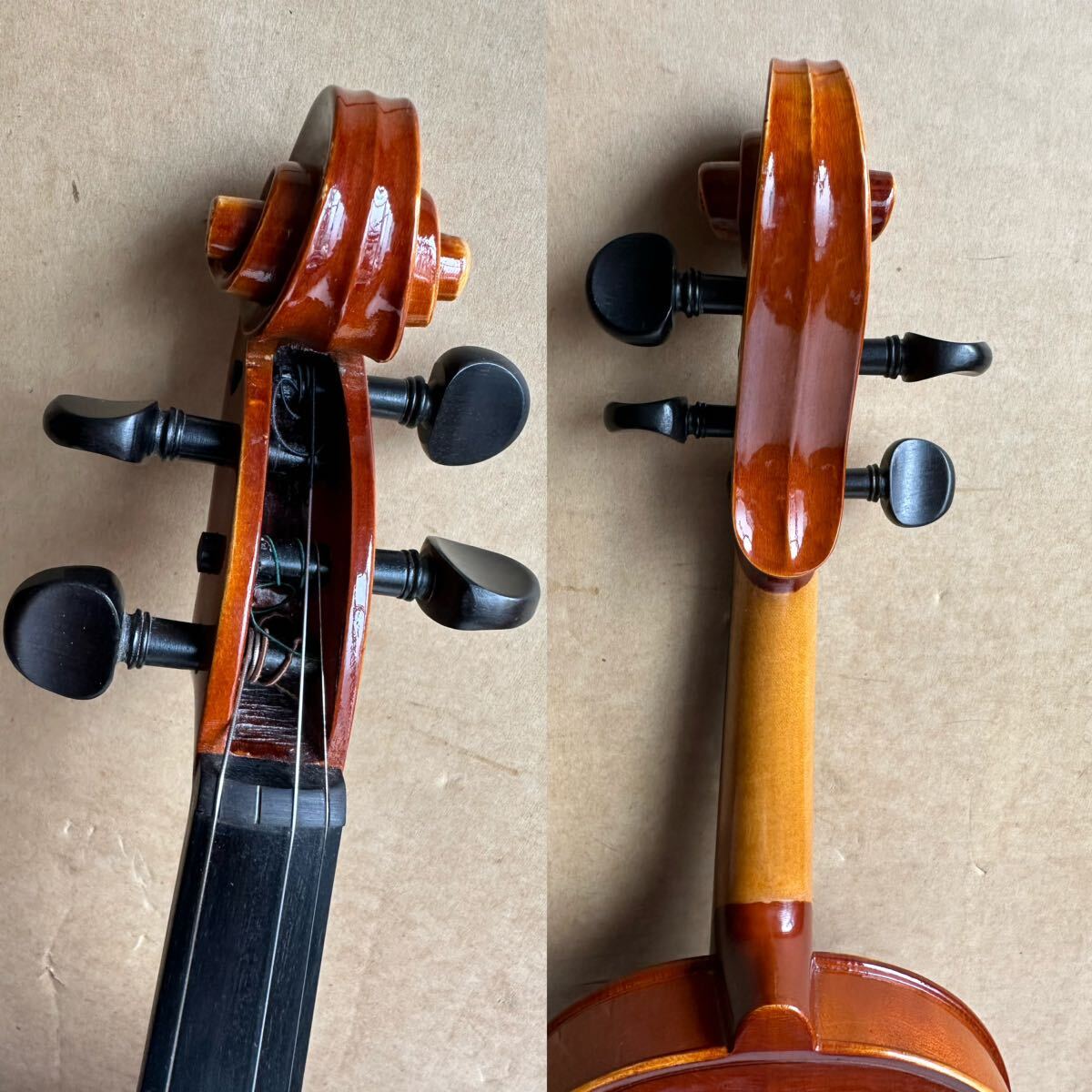 ドイツ製 2-E バイオリン ケース付きの画像4