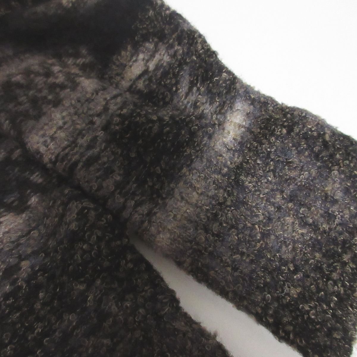  прекрасный товар pas de calais pas de calais общий рисунок шерсть Blend вязаный свитер большой размер 36 многоцветный *
