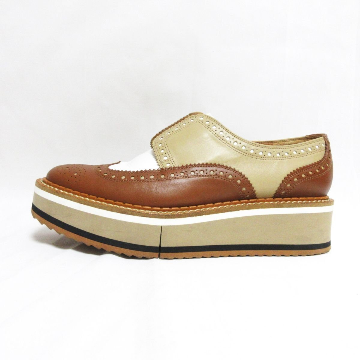 美品 CLERGERIE クレジュリー BECKA レザー ウィングチップ 美品 CLERGERIE クレジュリー BECKA レザー ウィングチップ
