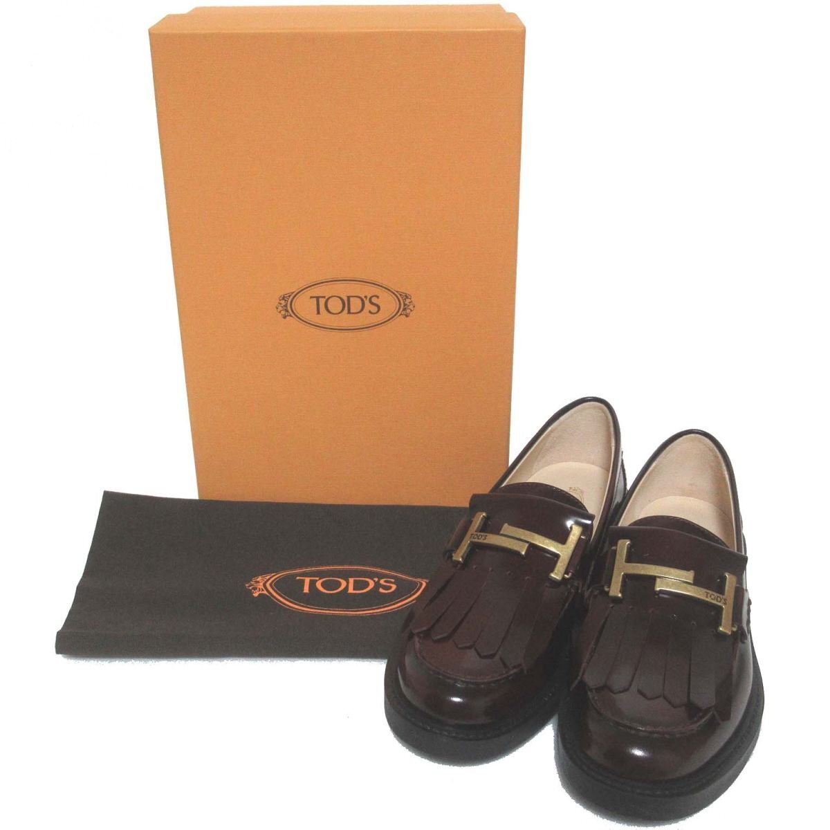 SALE♪関税込【TOD'S】 GOMMA BASSO ダブルT ローファー Dettagli dell'articolo 未使用 TOD'S トッズ GOMMA BASSO 59C