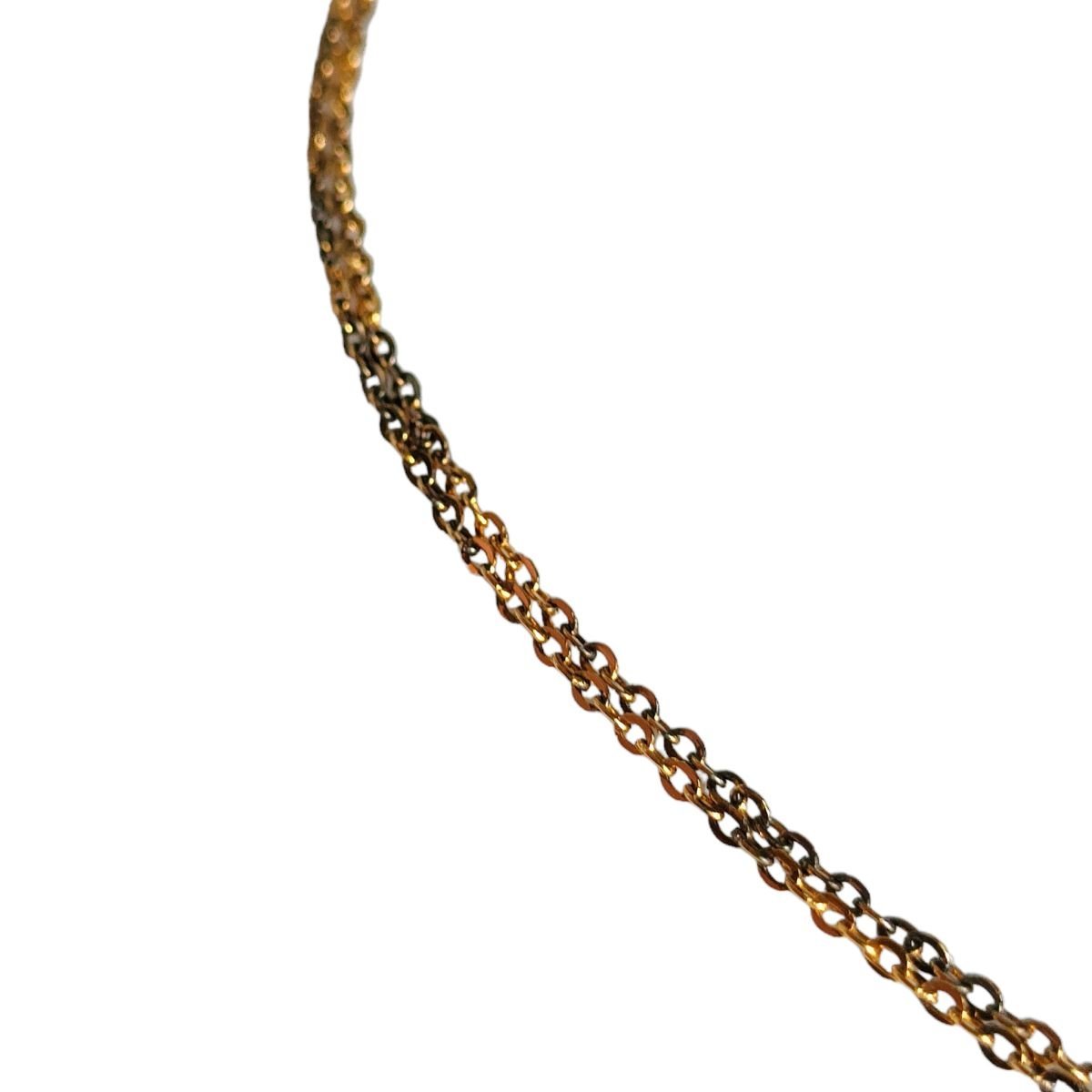 良品 MIKIMOTO ミキモト 925 フラワー パール 真珠 チェーン ペンダント ネックレス アクセサリー ゴールド J1102の画像6