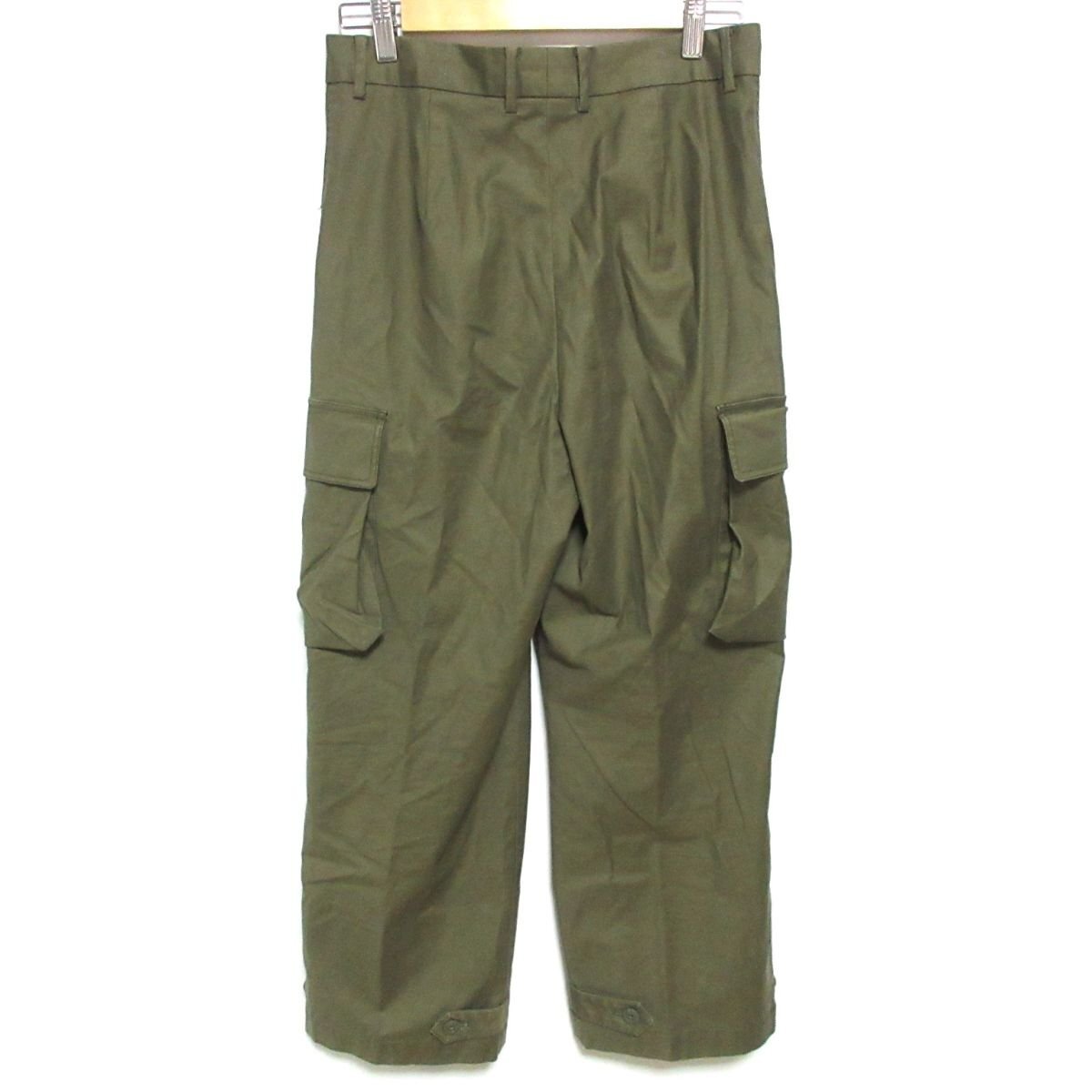  beautiful goods Liesselies stretch military cargo pants 3 khaki *