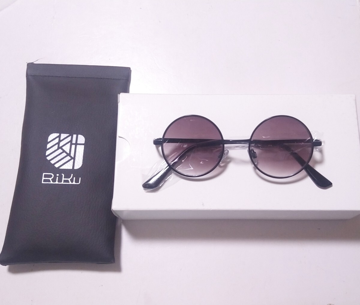 リク Riku ウインズ 度付き サングラス 眼鏡 メガネ ブラック DB5-3 度数 −0.75の画像1