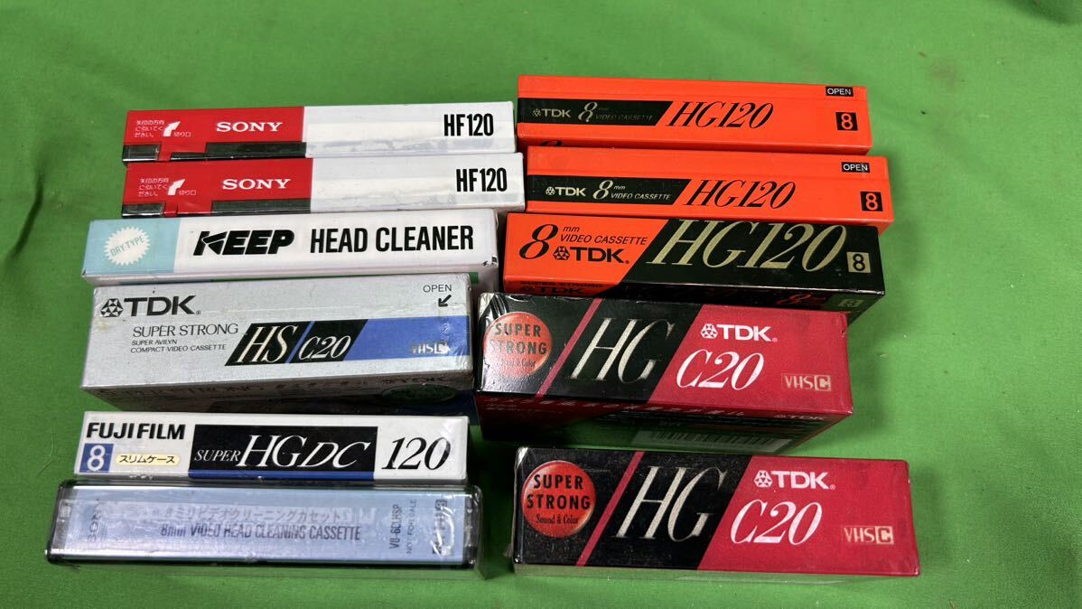 カセットテープ まとめ売り 11個 SONY TDK Fuji オーディオ ビデオテープ 録音 記録媒体 の画像1