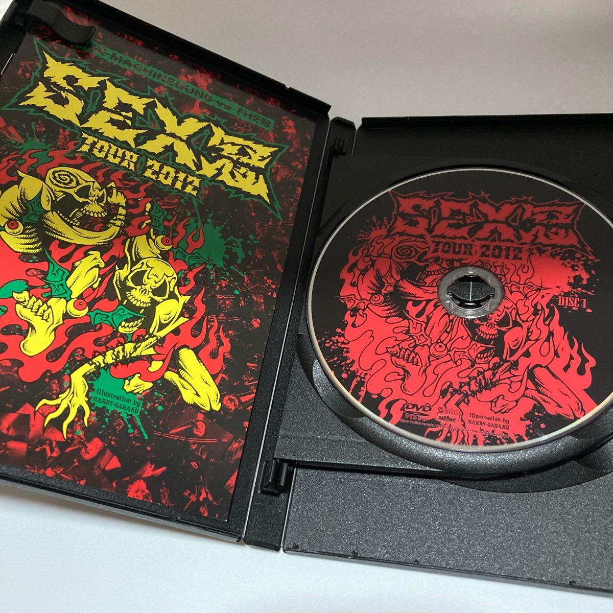 SEX MACHINEGUNS×THE.[SEX.TOUR 2012] DVD+CD inspection metal 