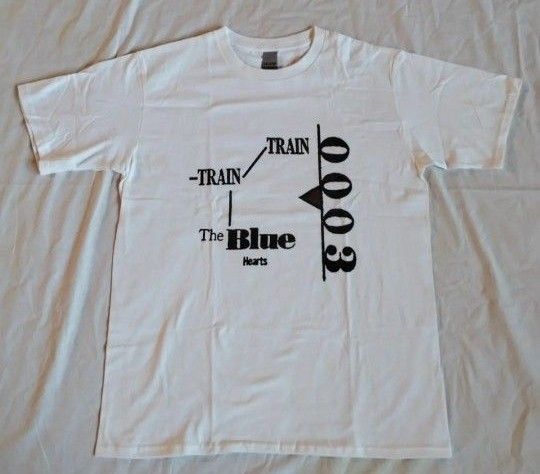 新品 Mサイズ Tシャツ ブルーハーツ トレイントレイン 新品 Mサイズ Tシャツ ブルーハーツ トレイントレイン