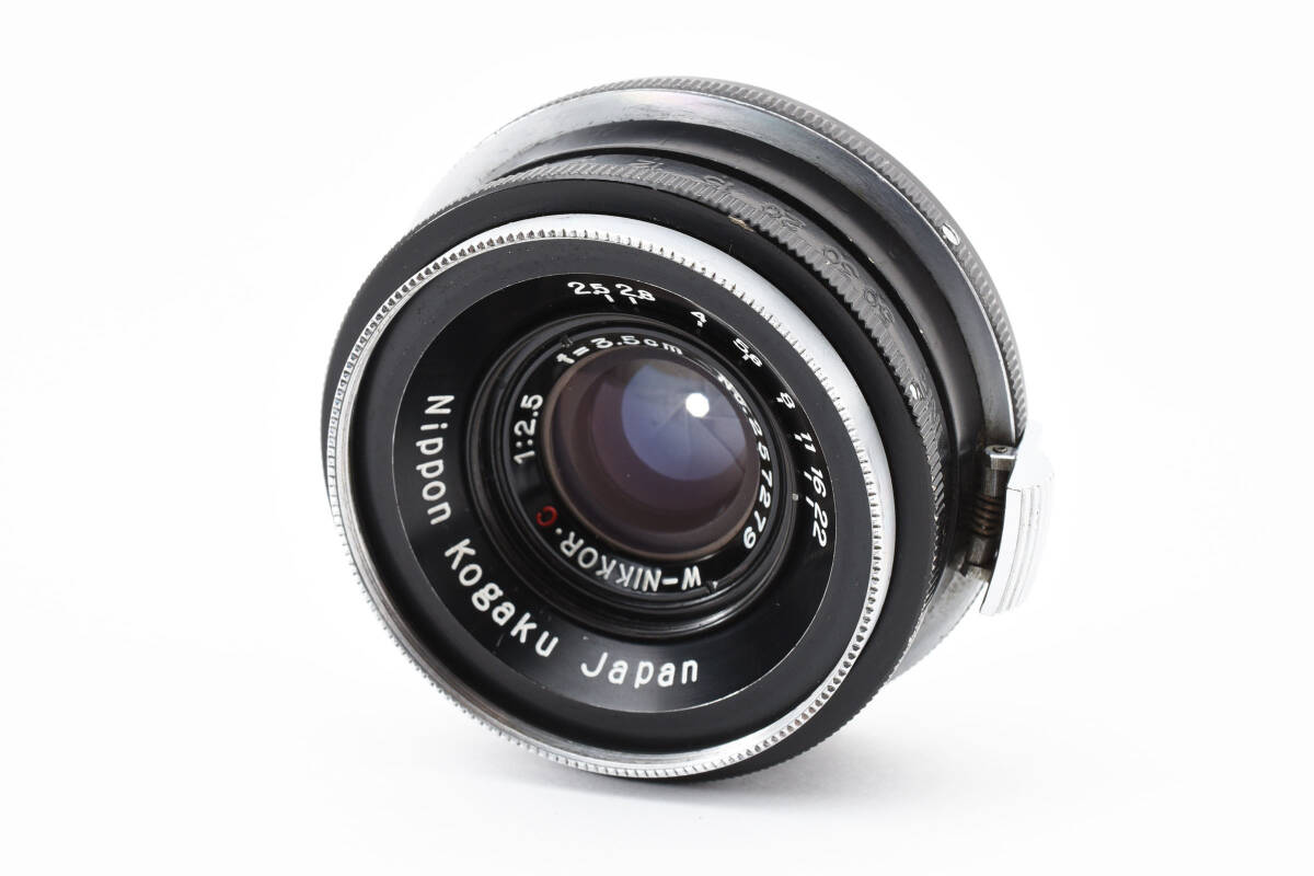 ニコン レンズ Nikon W-Nikkor C 35mm 3.5cm f/2.5 S Mount Wide Angle Lens 100070_画像2
