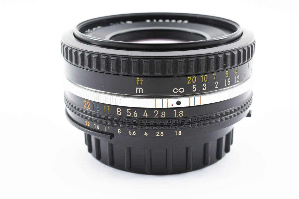 ニコン レンズ NIKON Ai-S NIKKOR 50mm F1.8 MF Standard Lens Pancake 100122の画像10