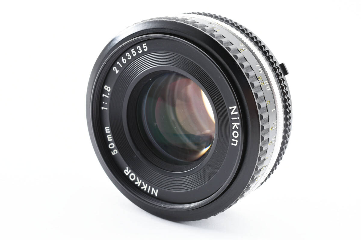 ニコン レンズ NIKON Ai-S NIKKOR 50mm F1.8 MF Standard Lens Pancake 100122の画像2