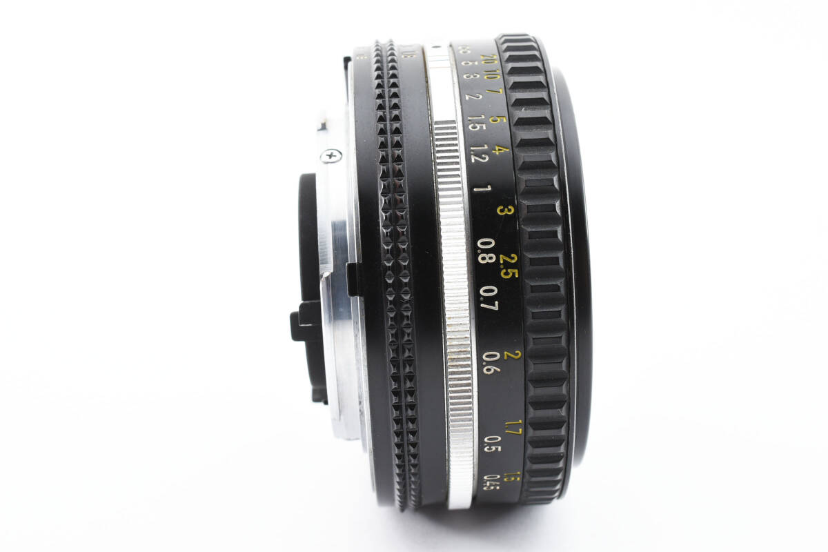 ニコン レンズ NIKON Ai-S NIKKOR 50mm F1.8 MF Standard Lens Pancake 100122の画像9