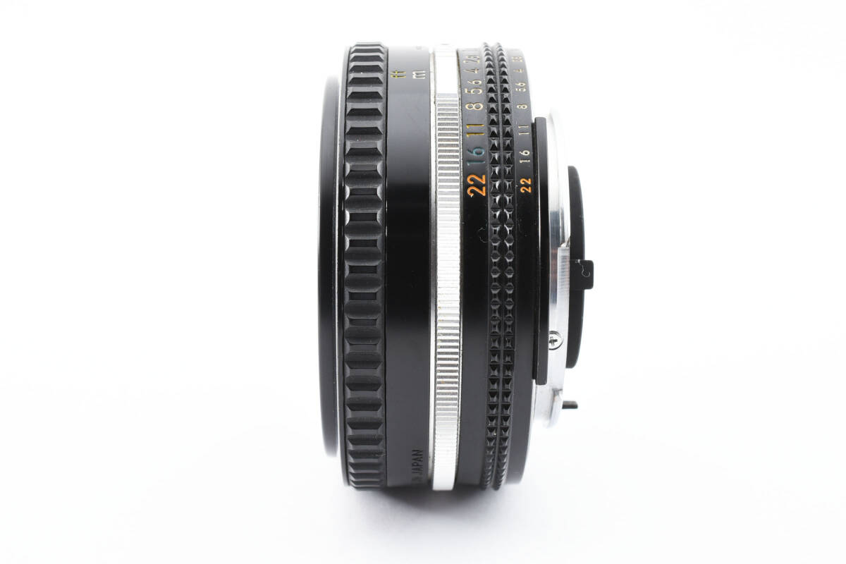 ニコン レンズ NIKON Ai-S NIKKOR 50mm F1.8 MF Standard Lens Pancake 100122の画像8