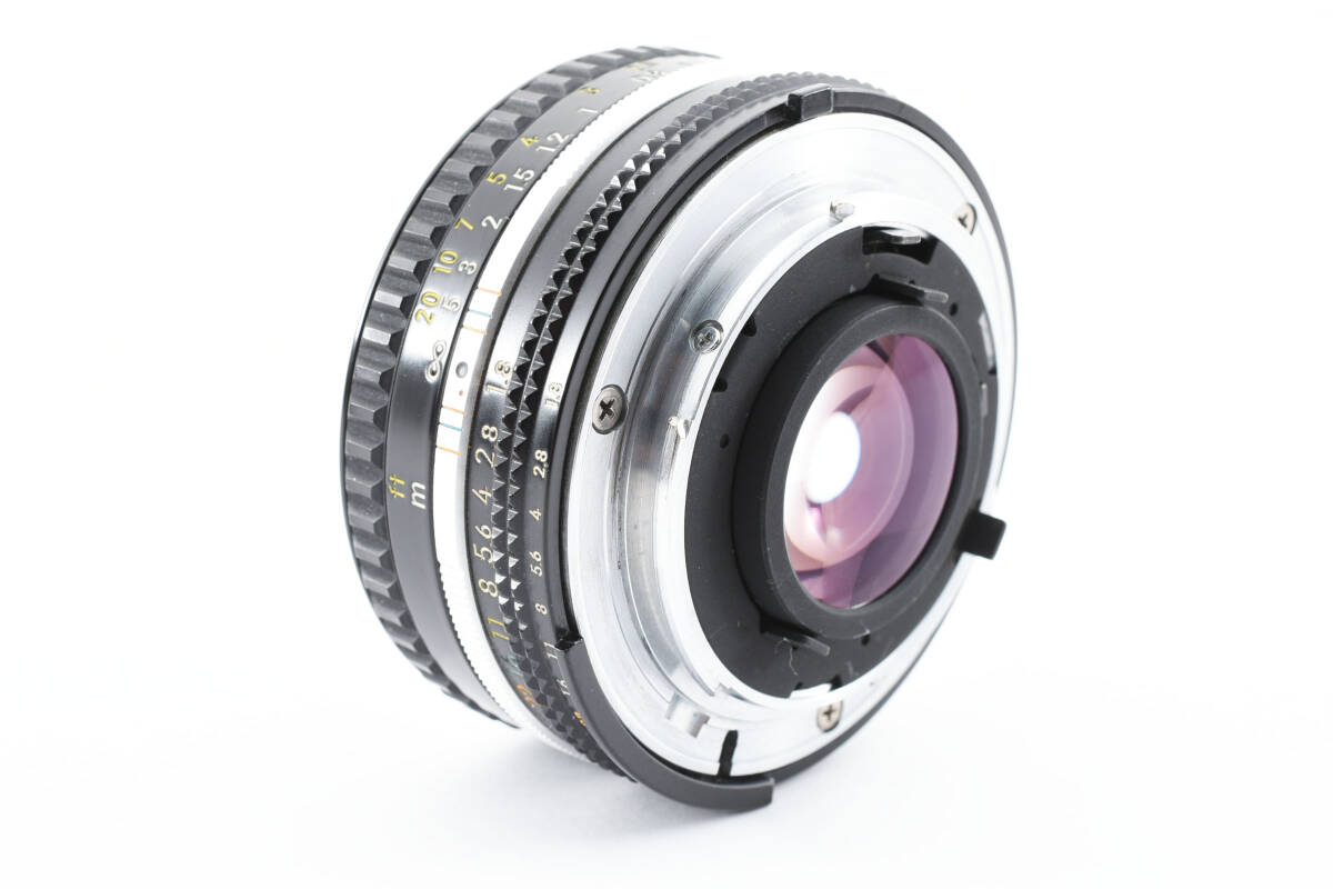 ニコン レンズ NIKON Ai-S NIKKOR 50mm F1.8 MF Standard Lens Pancake 100122の画像7
