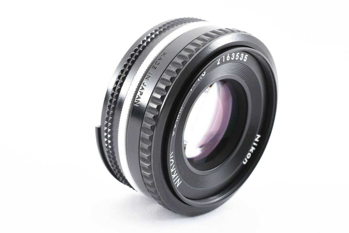 ニコン レンズ NIKON Ai-S NIKKOR 50mm F1.8 MF Standard Lens Pancake 100122の画像4
