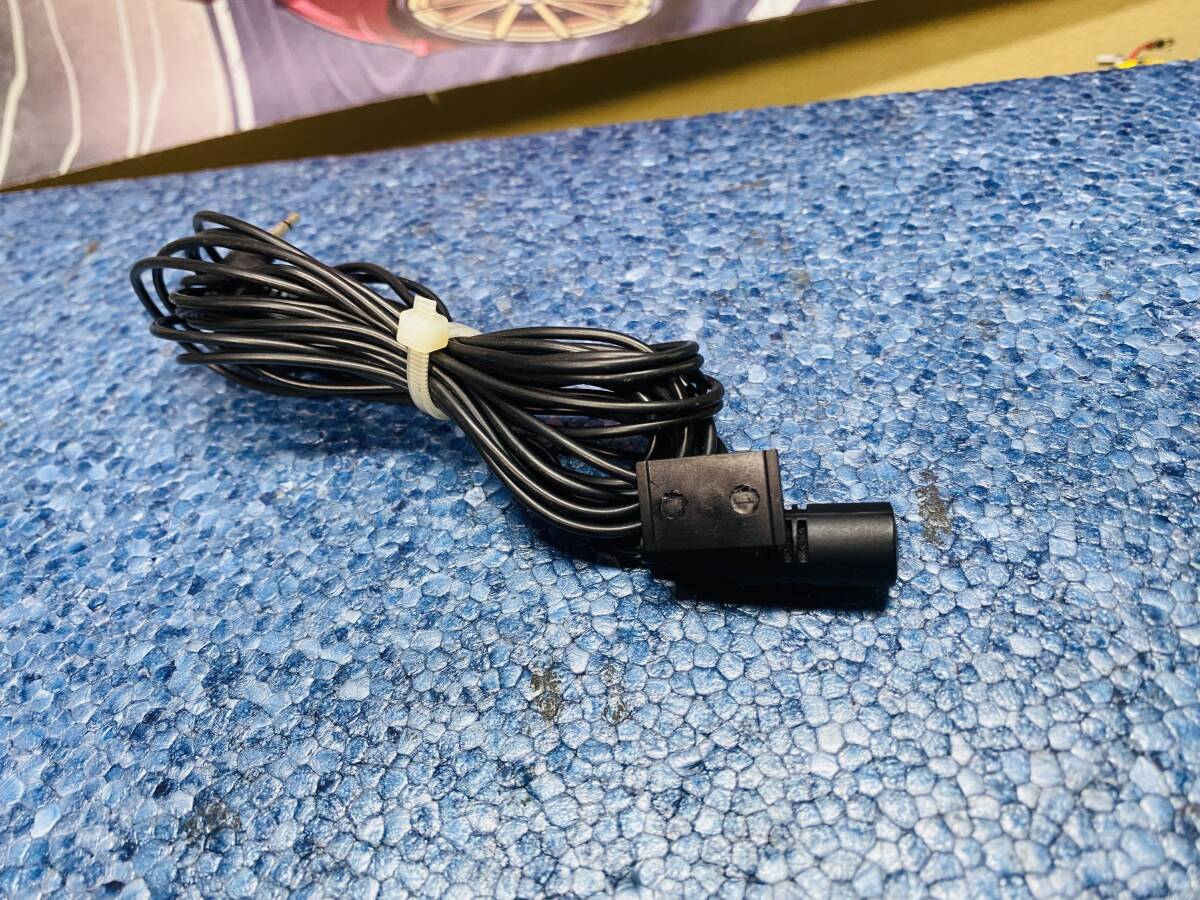 Microphone, Car External Microphone, High Sensitivity, Condenser Microphone, Car External Microphone for GPS DVD Radio, Black_画像2