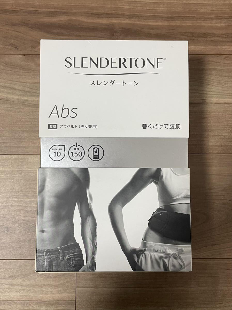 スレンダートーン SLENDERTONE 延長ベルト付き アブベルト 腹筋 EMS 男女兼用 ショップジャパン の画像1